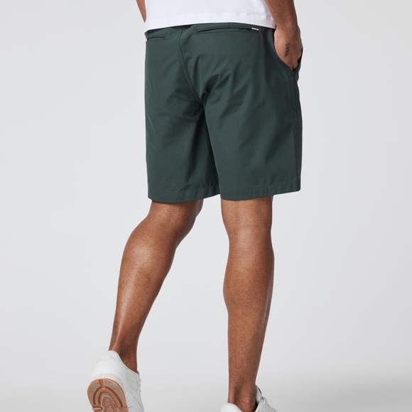 Vuori Meta Shorts Men’s Size 28 Aspen Gray Blue 8” Inseam Chino V379 Golf Active - Picture 4 of 11